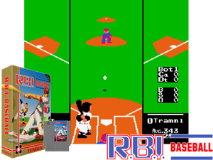 Atari RBI Baseball (VS) Cover